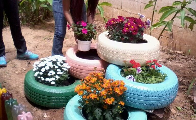 Conoce 5 ideas de jardinería con materiales reciclados