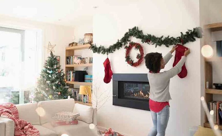 8 maneras creativas de decorar tu departamento pequeño en Navidad