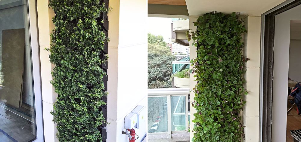 ¿Cómo hacer un jardín vertical en el balcón?